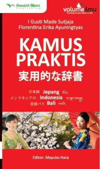 Kamus praktis Jepang - Indonesia - Bali