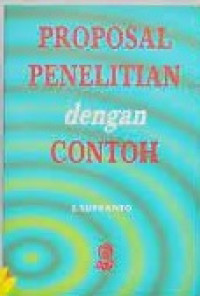 Proposal penelitian dengan contoh