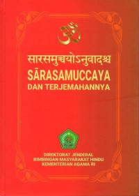 Sarasamuccaya dan terjemahannya