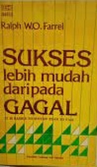 Sukses lebih mudah daripada gagal