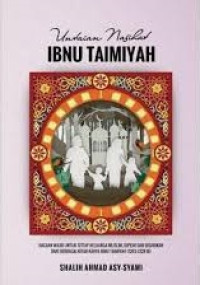 Untaian nasihat Ibnu Taimiyah