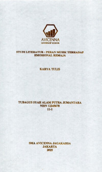 Studi Literatur: peran Musik Terhadap Emosional Remaja
